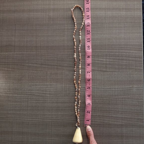 Set 2 - Sea Shell Necklace & Palm Tree Charm Bracelet - Picture 9 of 15